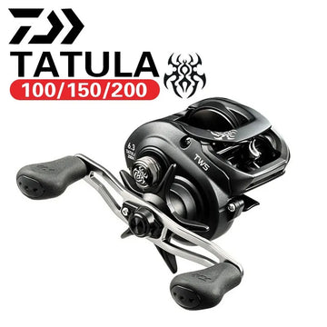 DAIWA TATULA 100 150 200 300 Baitcasting Reel Fishing Reels 7BB+1RB MAX DRAG  Low profile Casting Reel Saltwater Reel