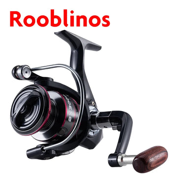 Rooblinos BX Spinning Reels Ultralight Metal Spool 5.2:1 Gear Ratio 1000-7000 Saltwater Or Freshwater Big Max Drag Fishing Reels