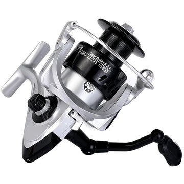 10kg Max Spinning Fishing Reel 13BB Ball Bearings 5.2:1 Gear Ratio Fishing Reel 2000-7000 for Perch Bass and Pike For All Water