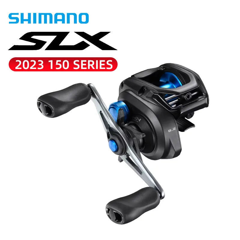 SHIMANO 2023 NEW SLX Baitcasting Fishing Reels 150/151 3/1BB 6.3:1/7.2:1/8.2:1 Max Drag 5.5kg Saltwater Casting Reels